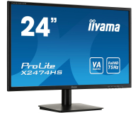 IIYAMA 23.6'' X2474HS-B1 Czarny - 372199 - zdjęcie 2